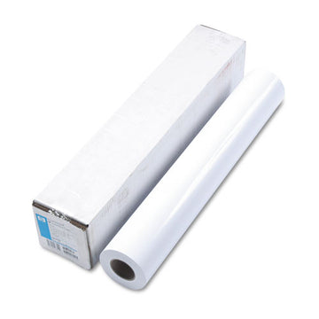 HP Designjet Large Format Paper For Inkjet Prints, 7 Mil, 24" X 100 Ft, Gloss White freeshipping - TVN Wholesale